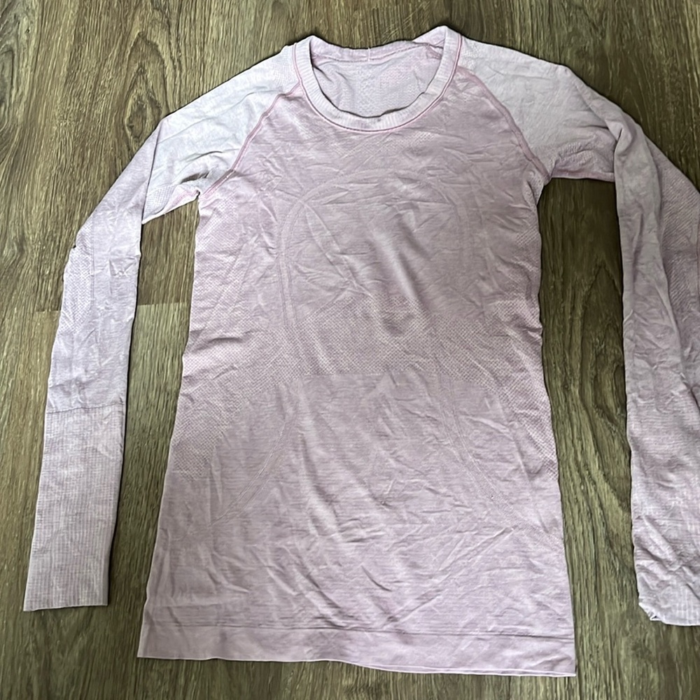 Lululemon Pink Swiftly Tech Long Sleeve (Pink, Size 6)